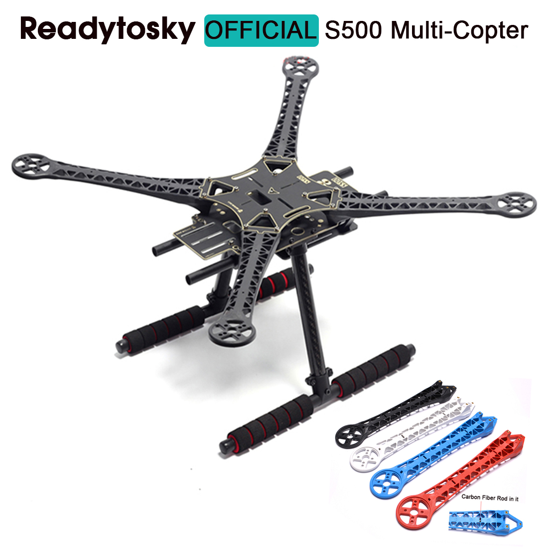 500 مللي متر S500 SK500 quadri - مراجعة Brushless Motor Thrust Test Stand وسعره
